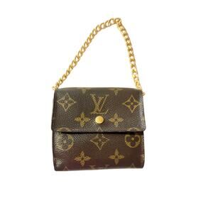Louis Vuitton Monogram Trifold Wallet Elise – Vintage